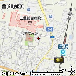 香川県観音寺市豊浜町姫浜701周辺の地図