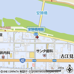 和歌山県有田市古江見113周辺の地図