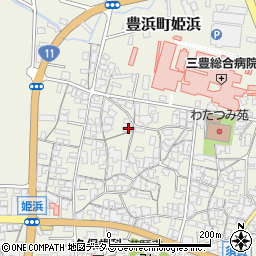 香川県観音寺市豊浜町姫浜1291周辺の地図