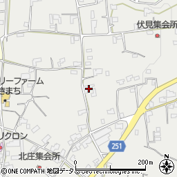 徳島県美馬市脇町大字北庄600周辺の地図