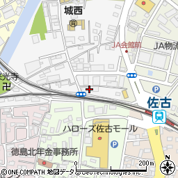 株式会社魚井商店　工場周辺の地図