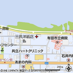 和歌山県有田市宮崎町38-5周辺の地図