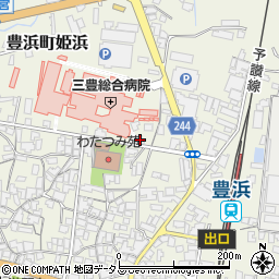 香川県観音寺市豊浜町姫浜710周辺の地図