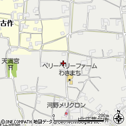 徳島県美馬市脇町大字北庄638周辺の地図