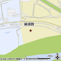 徳島県阿波市市場町大野島前須賀周辺の地図