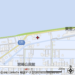和歌山県有田市宮崎町385-17周辺の地図