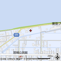 和歌山県有田市宮崎町385-7周辺の地図