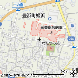香川県観音寺市豊浜町姫浜1249-1周辺の地図