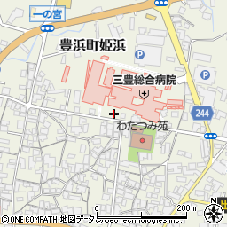 香川県観音寺市豊浜町姫浜1247周辺の地図