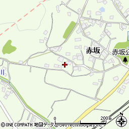 山口県山口市嘉川赤坂232周辺の地図