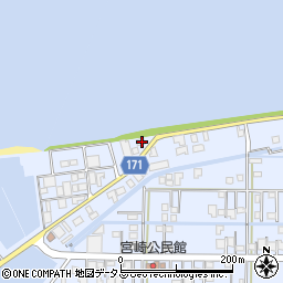 和歌山県有田市宮崎町397-6周辺の地図