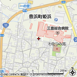 香川県観音寺市豊浜町姫浜1252周辺の地図