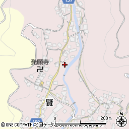 和歌山県有田郡有田川町賢82周辺の地図
