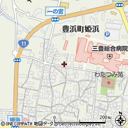 香川県観音寺市豊浜町姫浜1255周辺の地図