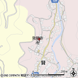 和歌山県有田郡有田川町賢237周辺の地図