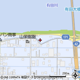 和歌山県有田市宮崎町172-5周辺の地図