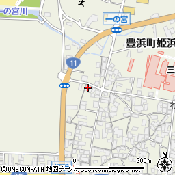 香川県観音寺市豊浜町姫浜236-1周辺の地図