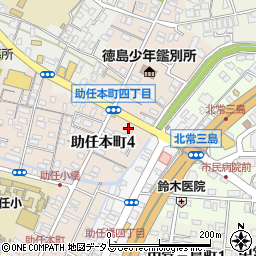 もち吉　徳島店周辺の地図