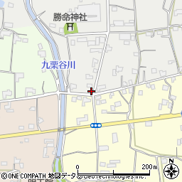 徳島県阿波市阿波町勝命北47周辺の地図