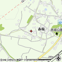 山口県山口市嘉川赤坂243周辺の地図