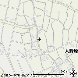 香川県観音寺市大野原町萩原1903周辺の地図
