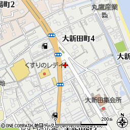 ファミリーマート今治大新田店周辺の地図