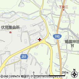 徳島県美馬市脇町大字北庄778周辺の地図