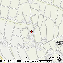 香川県観音寺市大野原町萩原1781周辺の地図