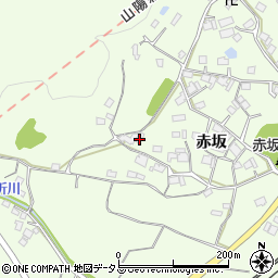 山口県山口市嘉川赤坂236周辺の地図