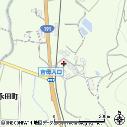 山口県下関市永田郷1117周辺の地図