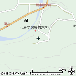 和歌山県有田郡有田川町清水1233周辺の地図