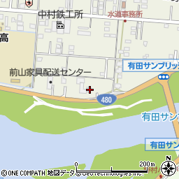 和歌山県有田市新堂98周辺の地図