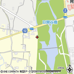徳島県阿波市阿波町勝命57周辺の地図
