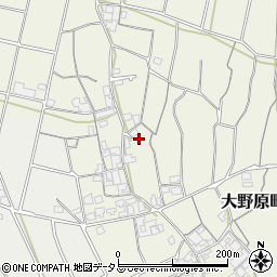 香川県観音寺市大野原町萩原1900周辺の地図