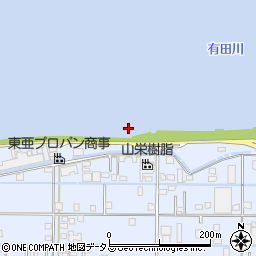 宮崎古江見線周辺の地図