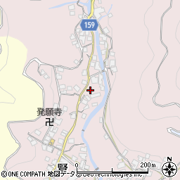和歌山県有田郡有田川町賢95周辺の地図