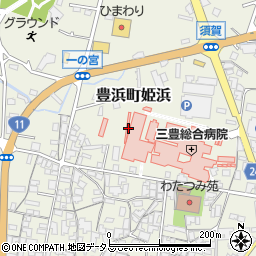香川県観音寺市豊浜町姫浜1237-15周辺の地図