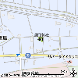 知恵島老人憩の家周辺の地図