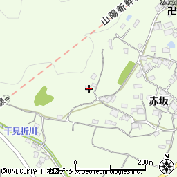 山口県山口市嘉川赤坂347周辺の地図