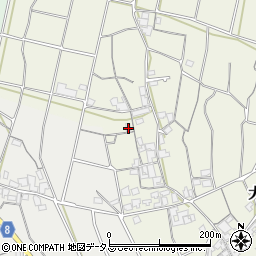 香川県観音寺市大野原町萩原1837周辺の地図