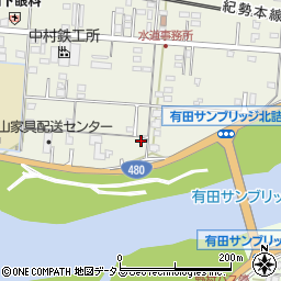和歌山県有田市新堂101周辺の地図