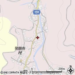 和歌山県有田郡有田川町賢96周辺の地図