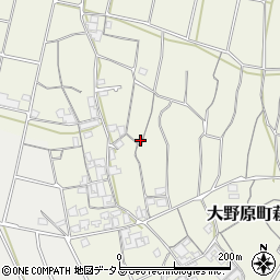 香川県観音寺市大野原町萩原1915周辺の地図