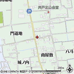 徳島県徳島市国府町井戸北屋敷3周辺の地図