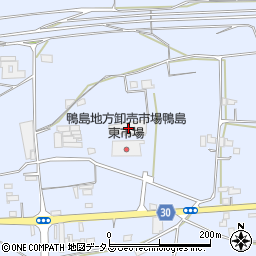 鴨島青果株式会社周辺の地図