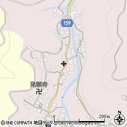和歌山県有田郡有田川町賢112周辺の地図