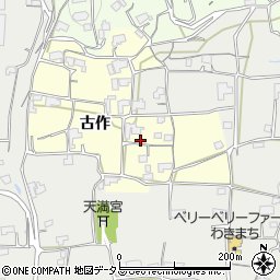 徳島県美馬市脇町大字猪尻古作11周辺の地図