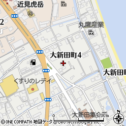 愛媛県今治市大新田町4丁目2-9周辺の地図