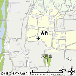 徳島県美馬市脇町大字猪尻古作20周辺の地図