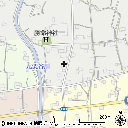 徳島県阿波市阿波町勝命北38周辺の地図